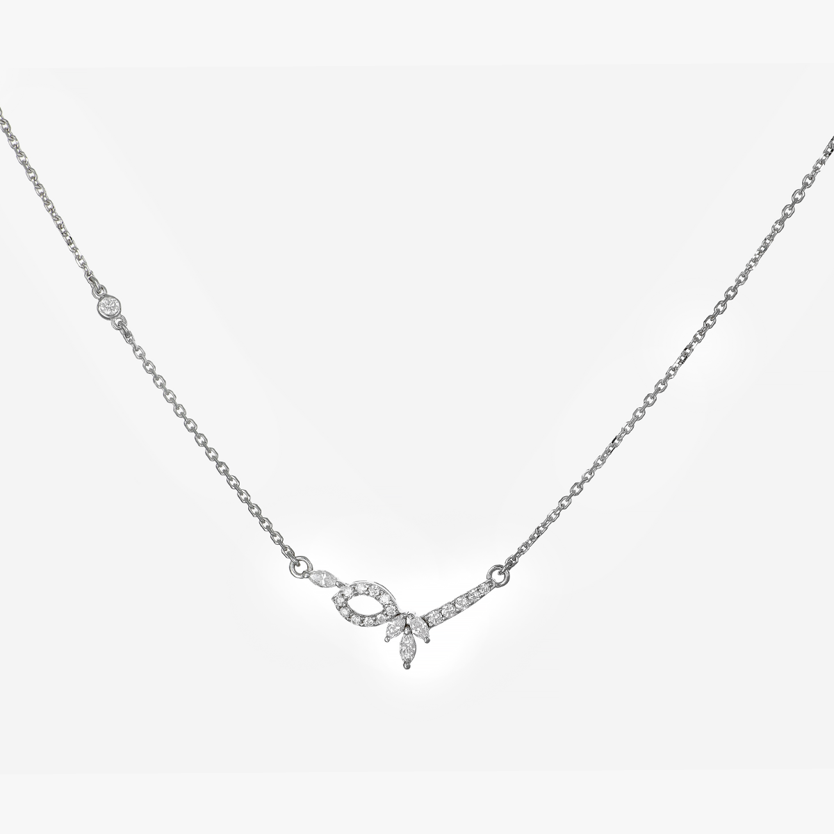 Le Petit Diamond Pendant Chain | Imseeh