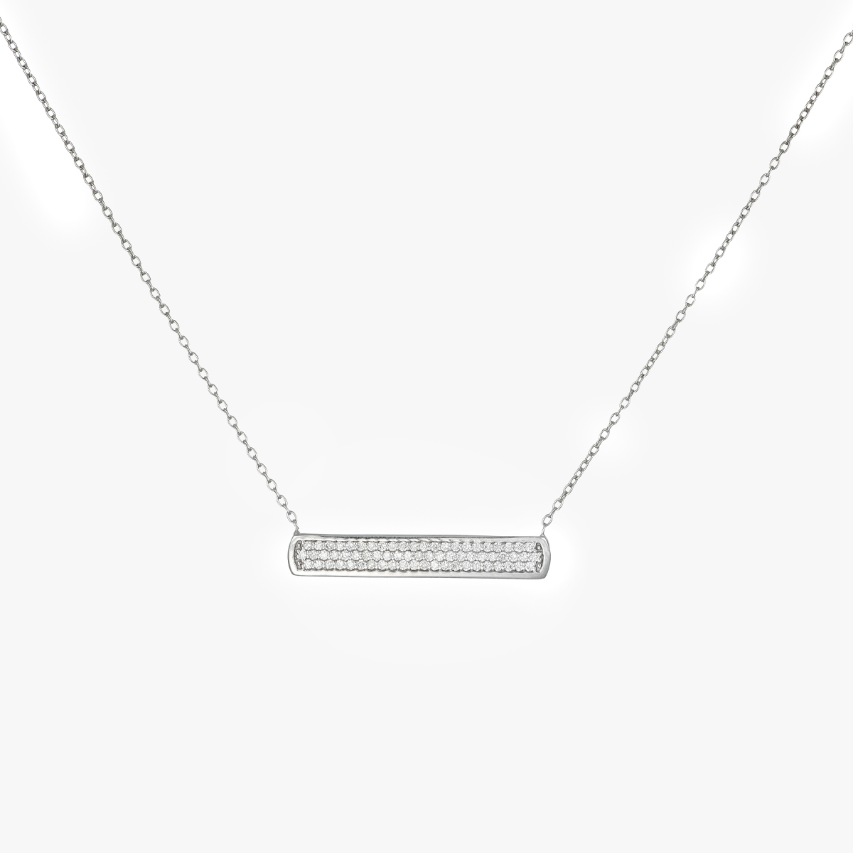 A Bar of Diamonds Necklace | Imseeh