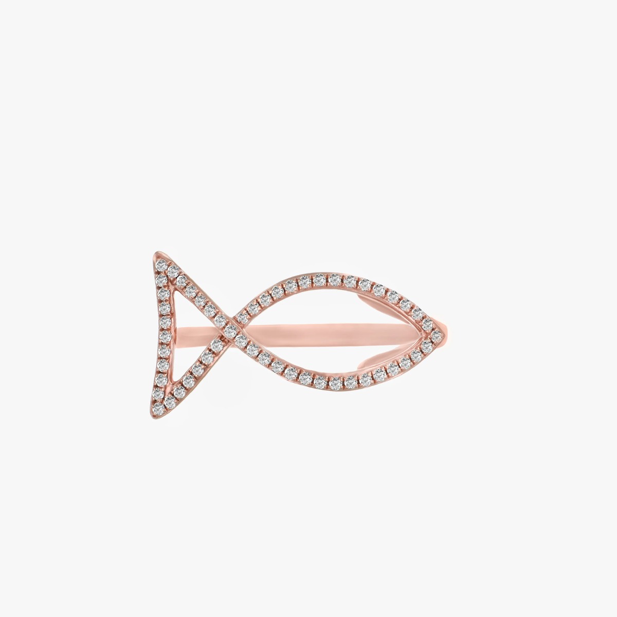 The Diamond Fish Ring | Imseeh