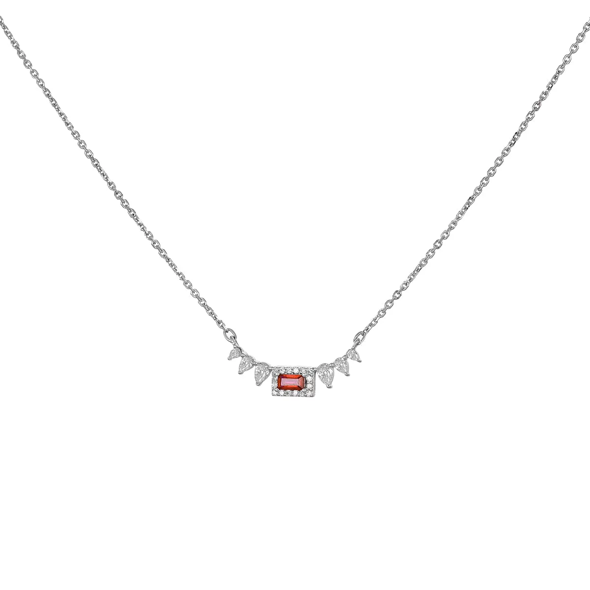 Third Time’s A Charm Diamond Pendant Chain