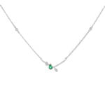 Minimalist Paradise Diamond Pendant Chain