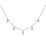 Five for Luck Diamond Necklace