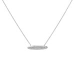 The Pointy Oval Diamond Necklace