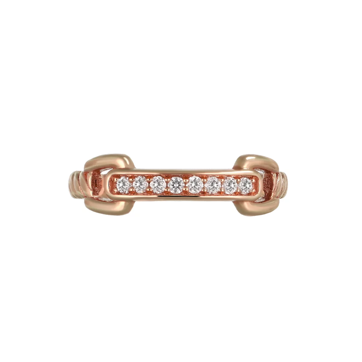 The Two Buckles Diamond Ring