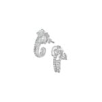 The Long Huggers Diamond Earrings