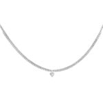 The Mini Heart Diamond Necklace