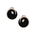 Onyx Diamond Earrings