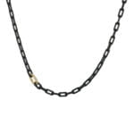 Nero Golden Circle Diamond Necklace