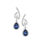 Velvet Blue Diamond Earrings