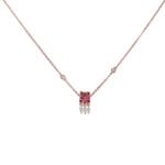 Crimson Treasure Diamond Necklace