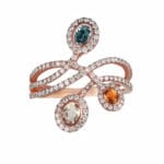 Trine Diamond Ring