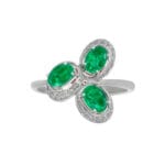 Emerald Frost Diamond Ring