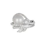 Moonlit Grace Diamond Ring