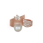Pearl Radiance Diamond Ring