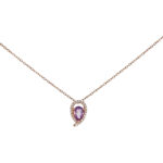 Enchanted Wisteria Diamond Pendant Chain