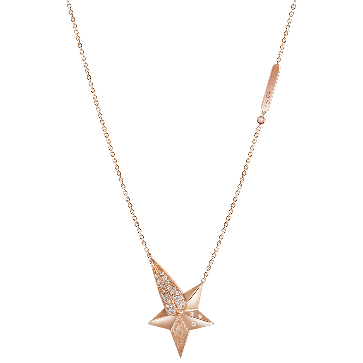 June – Pearl Star Necklace